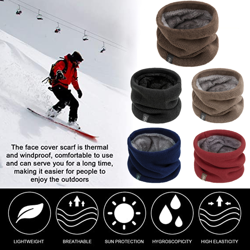 Penghangat Leher Musim Dingin  - Neck Gaiter Fleece ulasan dan harga